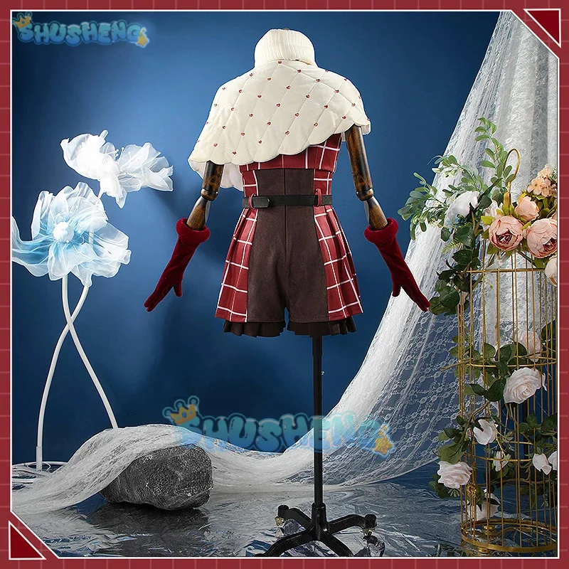 بدلة لعبة Shusheng Vtuber Nijisanji Uduki Kohh MV زي جميل زي تنكري لحفلات الهالوين كرنفال لعب الأدوار