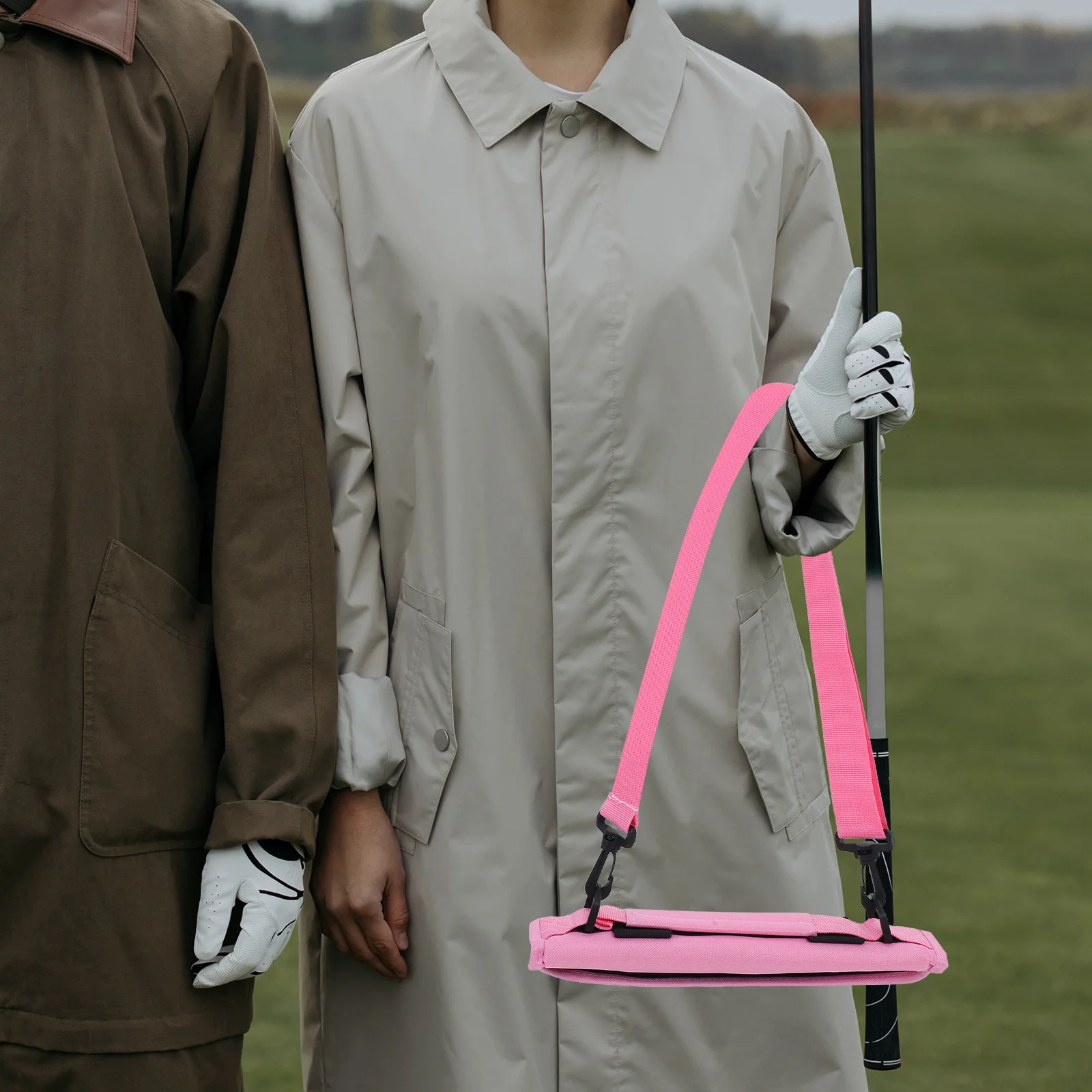 

Small Slim Lightweight Portable Club Carrier Adjustable Strap For Outdoor Travel Sports Storage Golf Portable Bag Golf Carry Bag