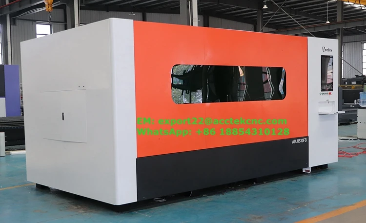 2kw 3kw 6KW 1530 2040 1020 Closed Fiber Laser Cutting Machine for Sheet Metal Cut Equipment Machines Drawer Electric Workbench