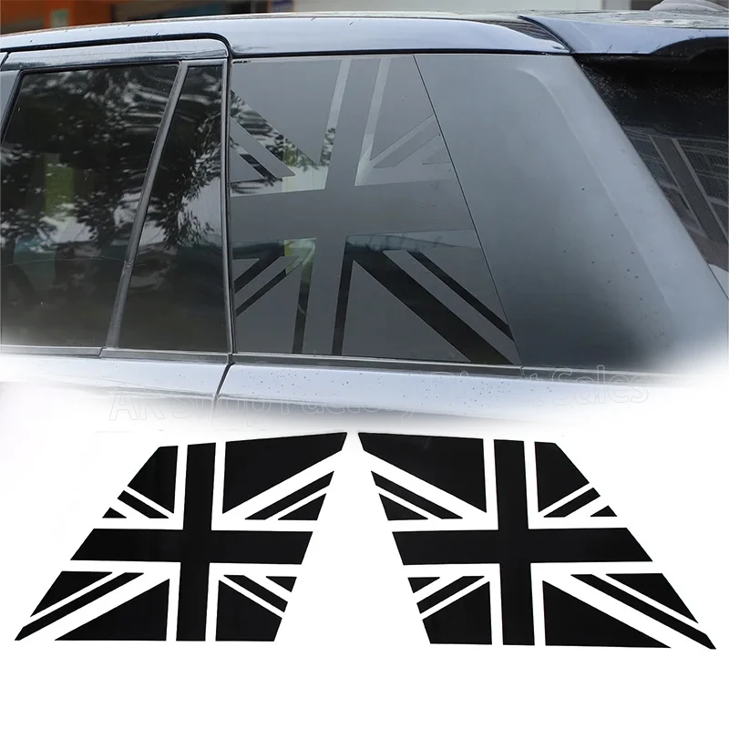 For Land Rover Range Rover Sport L320 2005-2013 PVC Polyvinyl Chloride Window Rear Side Glass Decorative Sticker Car Accessories