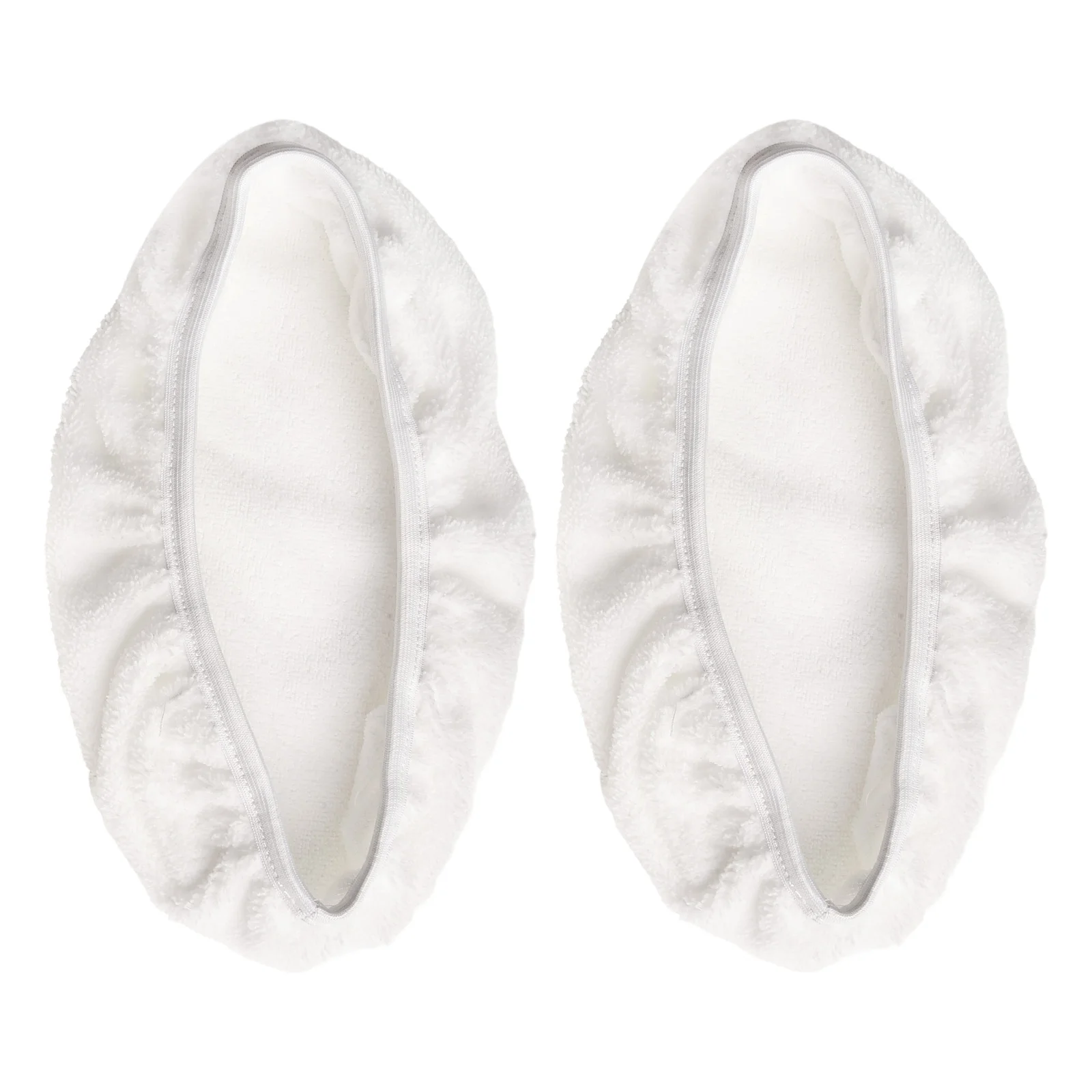 布モップフラットモップ,洗える生地カバー,家庭用交換用アクセサリー,15x8インチ,2個