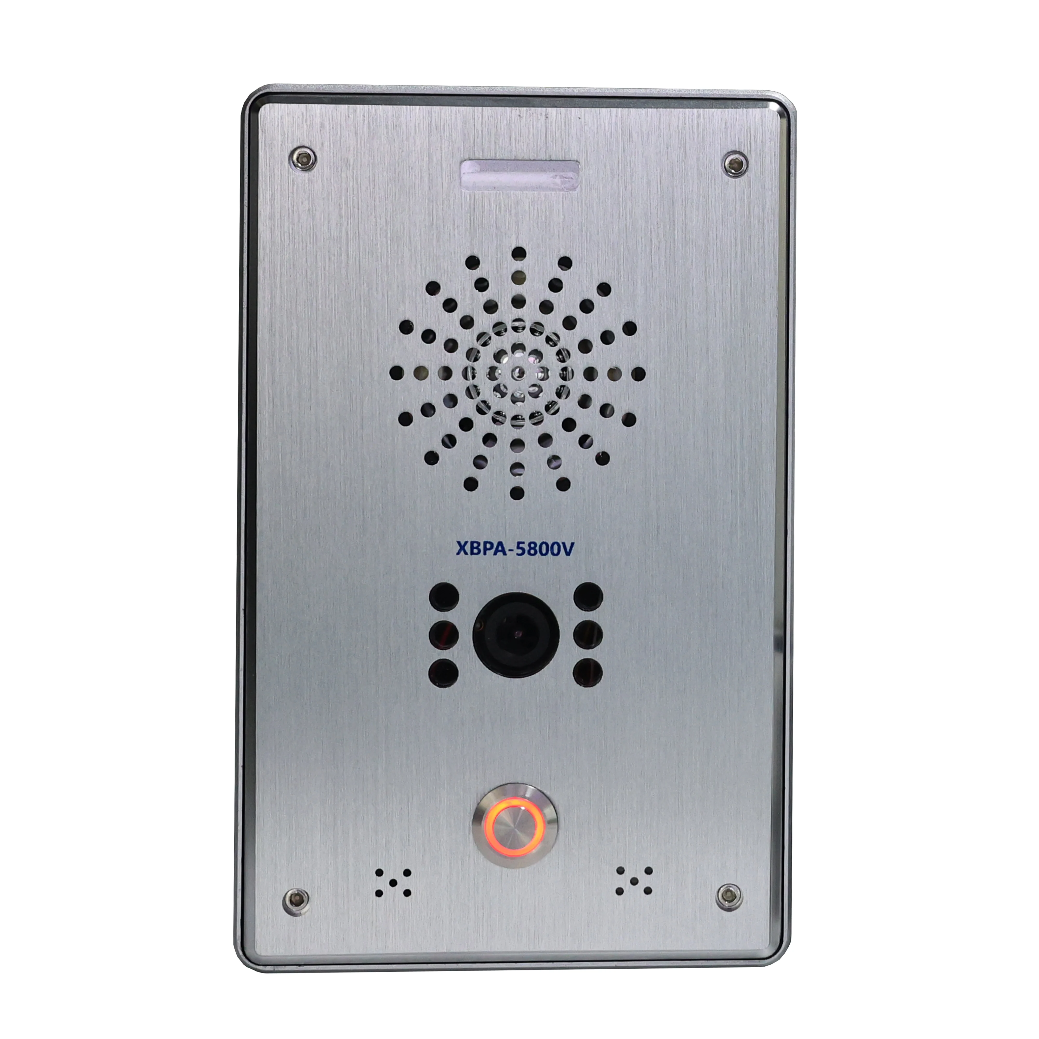 Customizable SIP Intercom System with Temperature Measurement Night Vision Reset Features Featuring SIP Help Intercom Terminal