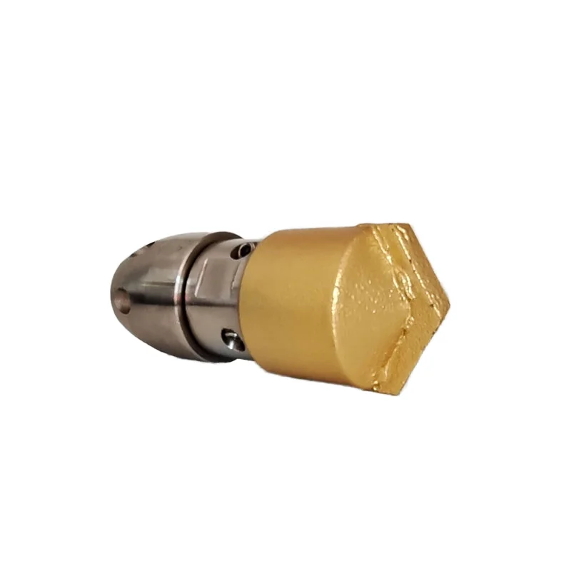 High Pressure Nozzle Rotating Alloy Head Dredge Cleaning Sewage Pipe Blocked Dirt Sludge Impurities Garbage