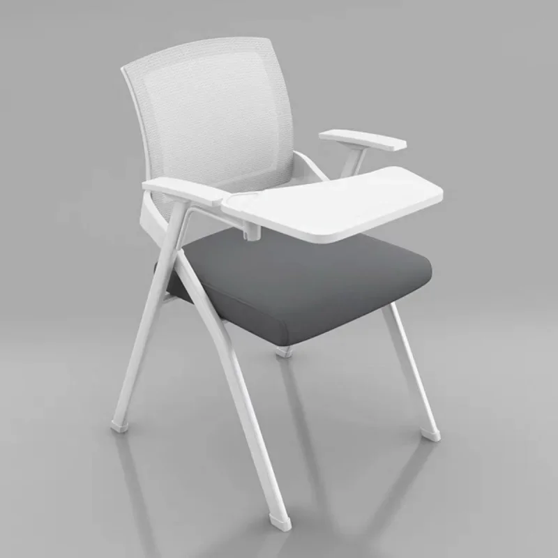 Folding Training  Conference Room Chair, Training Class Chair, Folding Office Chair, Folding  with Table Board