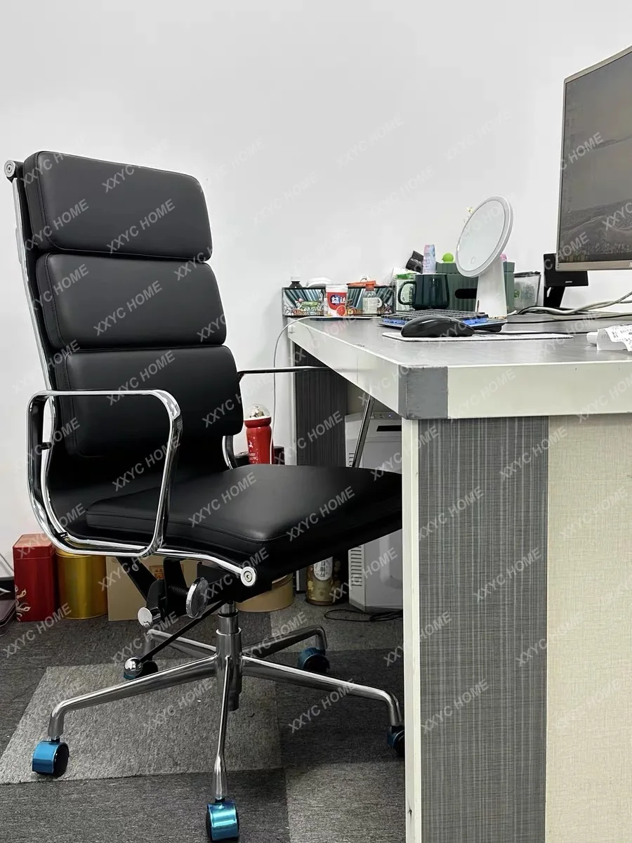 JThick Bag High Back Classroom Chair Manager Boss Office Chair Classic Reproduction Designer Furniture