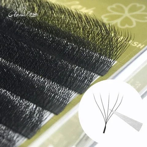 GLAMLASH W Shape 3D/4D/5D/6D Накладные Ресницы — внешний вид товара