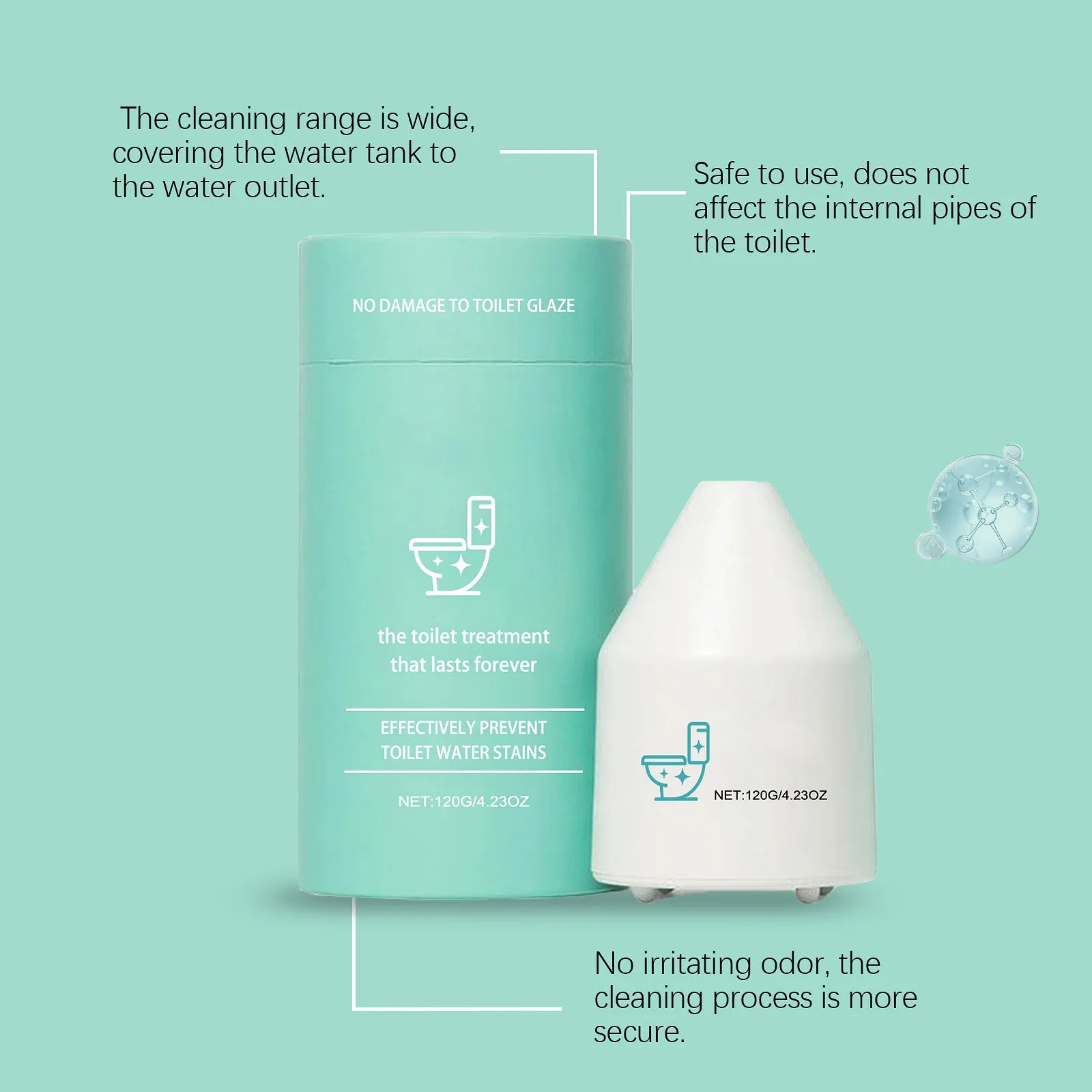 منظف أوعية المرحاض، منظف المرحاض كريزي كلين، مراحيض منعشة تلقائيًا، رائحة طازجة تنظيف طويلة الأمد، ترى مياه للمراحيض