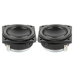 2Pcs 40MM Full Range Speaker 4ohm 20W Portable Audio 1.5 Inch Subwoofer DIY BT Loudspeaker Bluetooth Home Sound Theater