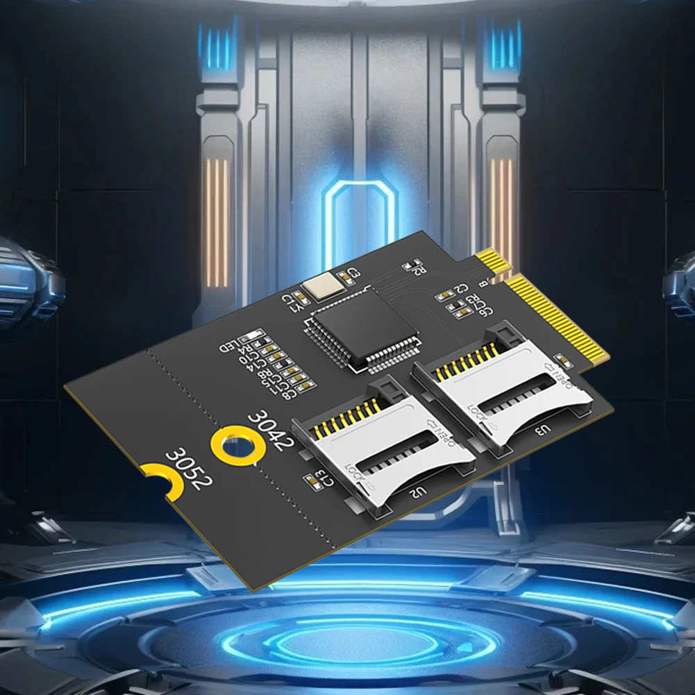 

Адаптер Micro SD T-Flash TF для карт памяти M.2 NGFF B-Key, кардридер для TF-карт, поддерживает USB-шину, не SATA-шину, для ноутбуков и компьютеров