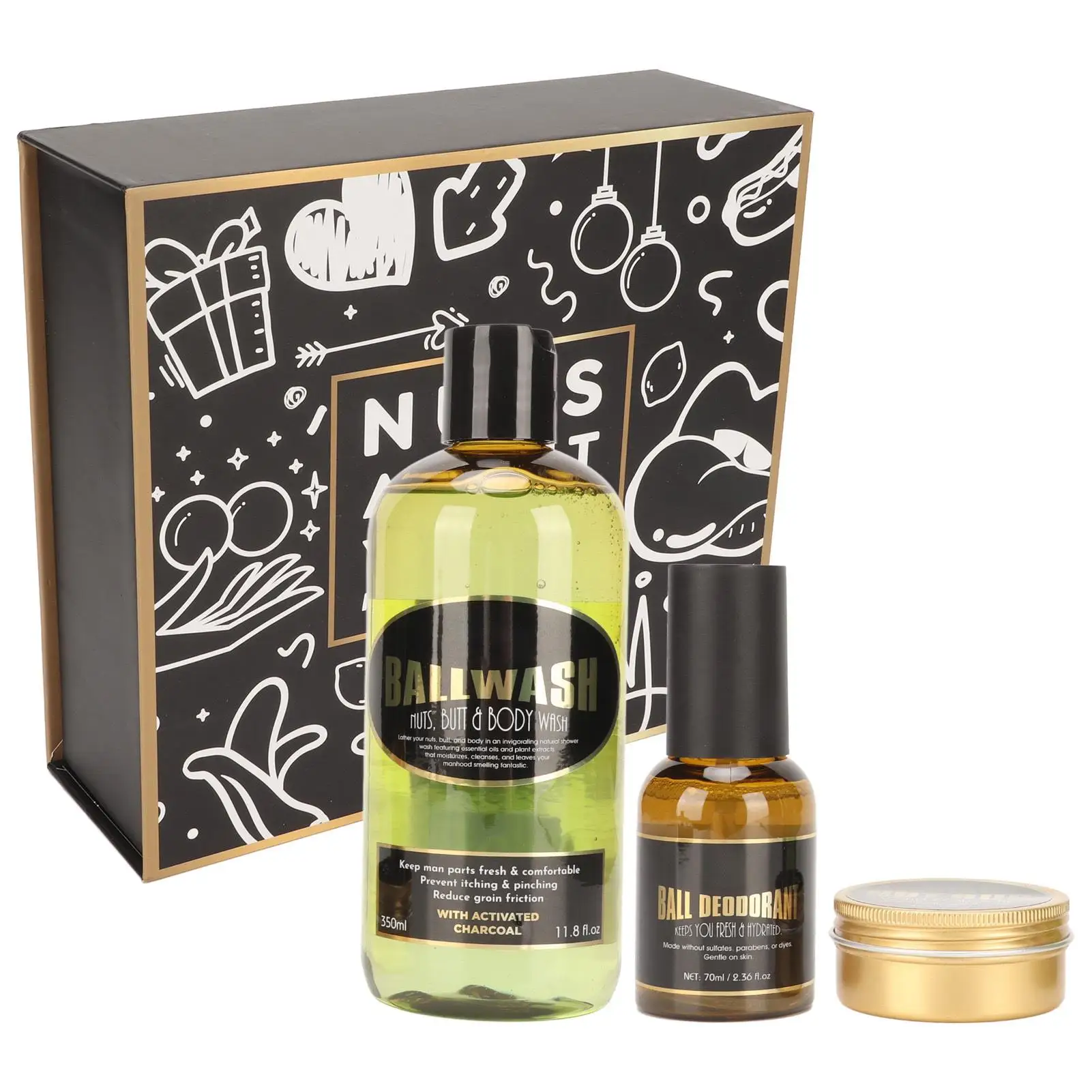 

Men's Intimate Care Foam Wash Odor Remover Gentle Cleansing Moisturizing Formula Safe Ingredients for daily Use