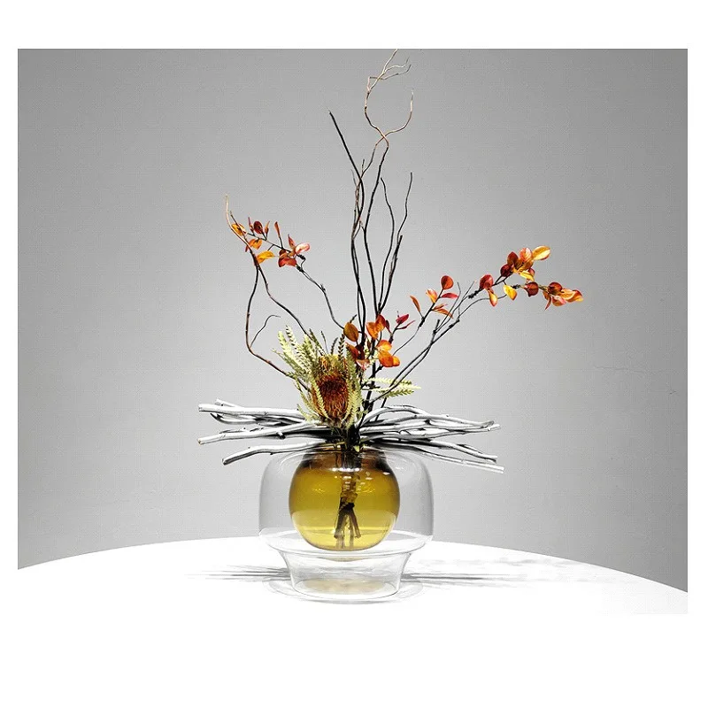 Modern art set arrangement light luxury model room sales department bar coffee table living room desktop decoration ornament