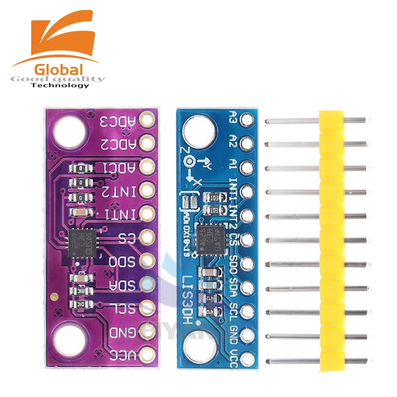 LIS3DSH LIS3DH high-resolution three-axis accelerometer triaxial accelerometer module for Arduino