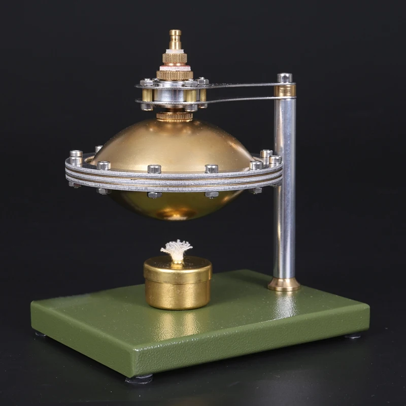 Hot Air Stirling Engine Motor Model DIY Unassembled Steam Flying Saucer Metal Physics Science Experiment Birthday Gift Durable