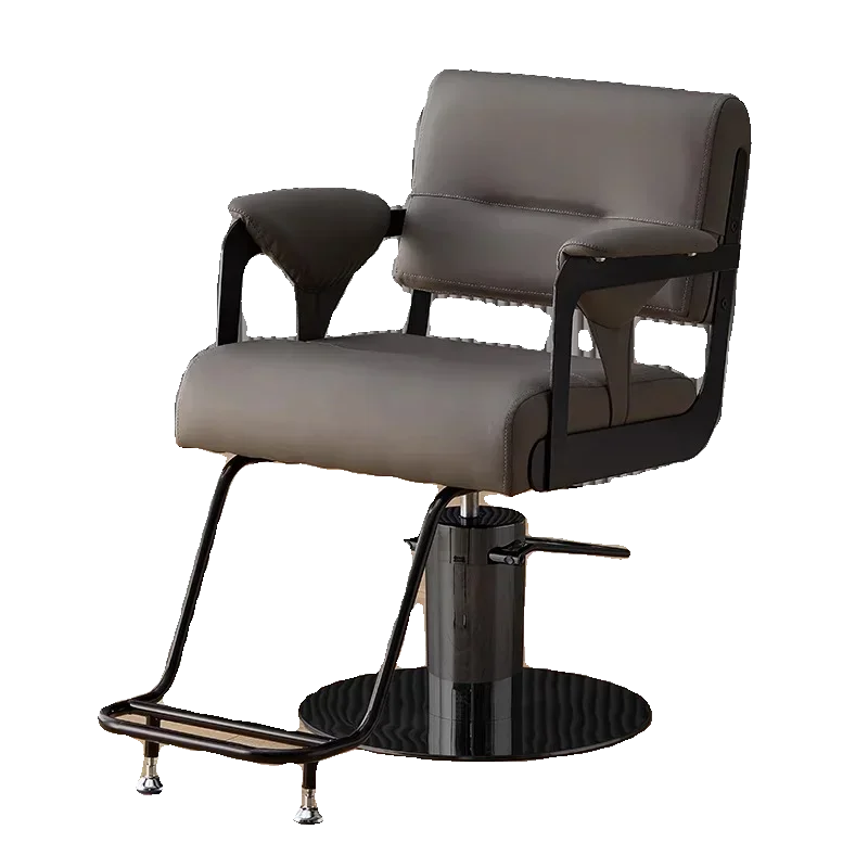 Swivel Rotating Barber Chair Light Luxury Hydraulic Salon Chair Large Capacity Nordic Poltrona Barbiere Barbershop Equipment
