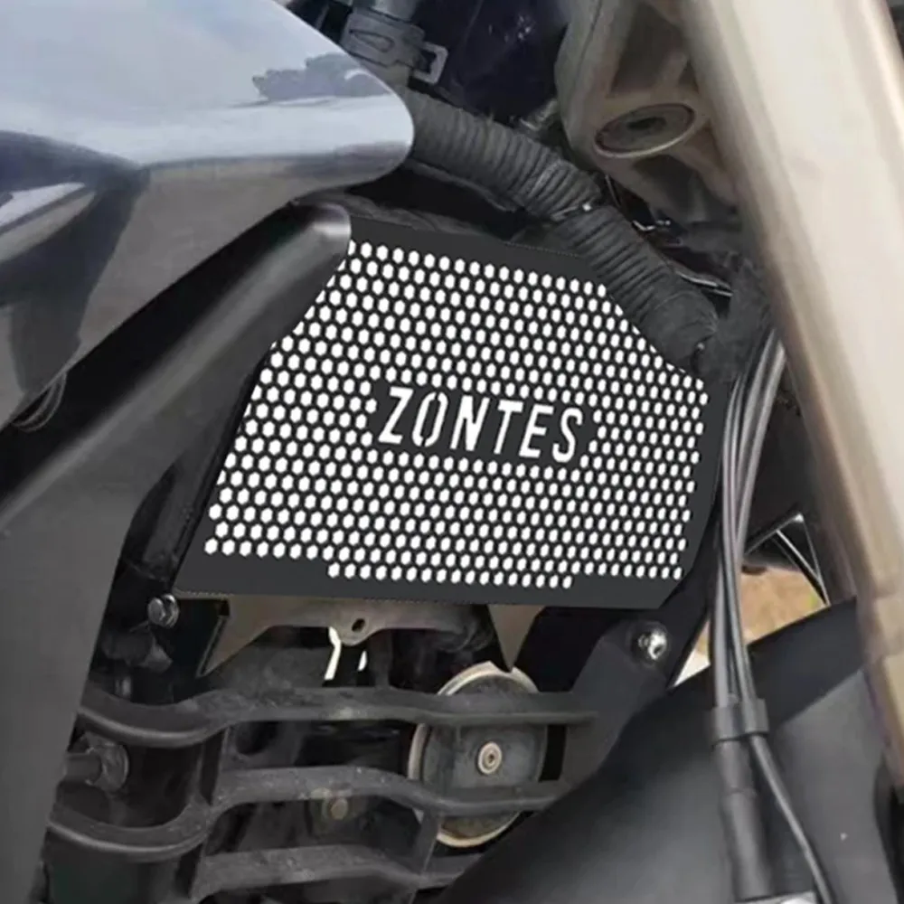 شبكة رادياتير باستخدام الحاسب الآلي ، ملحقات الدراجات النارية ، غطاء حراسة Zontes ، من من من من شبك الرادياتير ، U125 ، من من ، إلى ، Zontes U155 ،