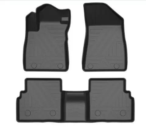 3D Deep Dish Car Floor Mats, Automotive Carpet Liners, Interior Protection Mats, Non-slip, Durable.