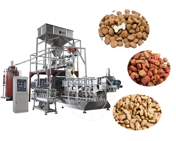 Industrial Pet Food Extruder Machine Pet Food Processing Machine With CE Certification