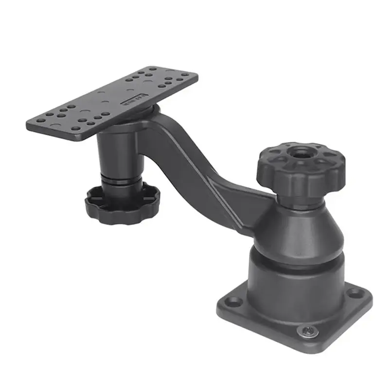 

Fish Finder Mount With 6 Inch Marine Swing For Garmin, Humminbird, Lowrance Fishfinder Chartplotter Bracket