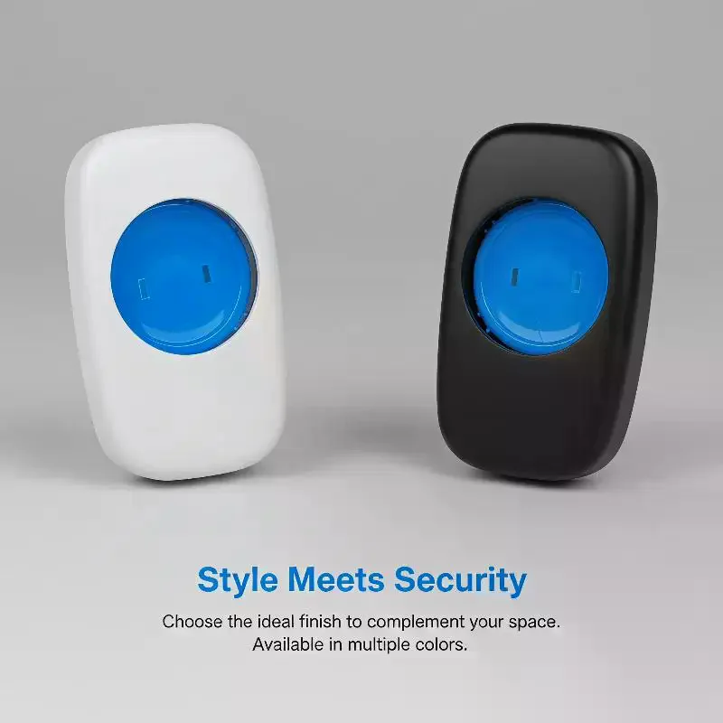 Small Button Plastic Enclosure Universal Fit 72x42x19mm Alarm Button Housing for Smart Home Security Access Systems