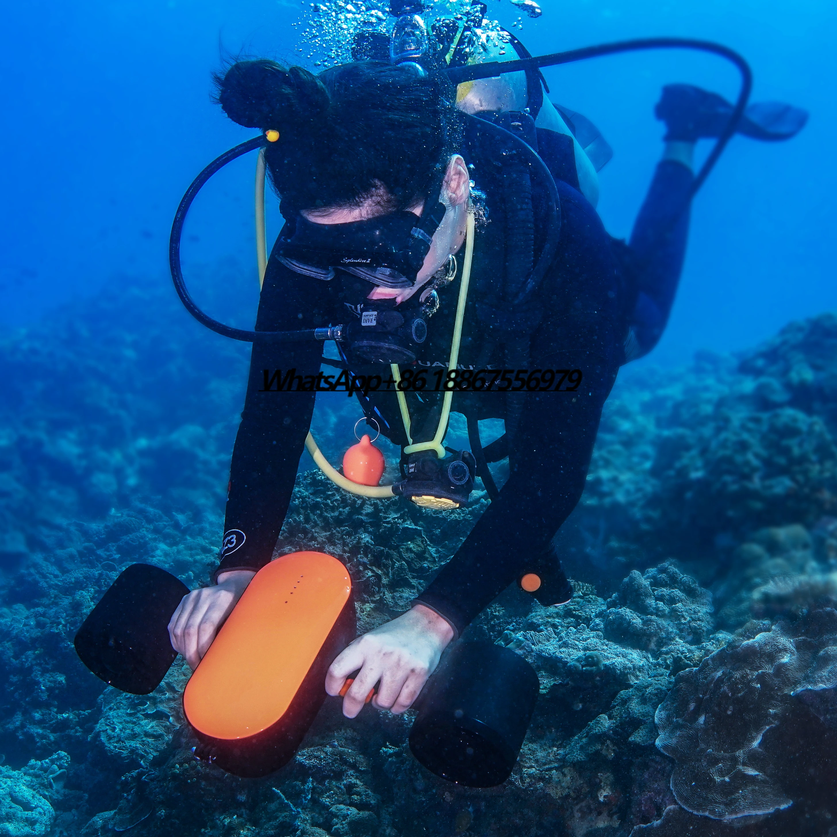 

Sinodiving Underwater Sea Scooter Electric Water Scooter for Water Sports Electric Portable Pool Swimming Underwater Diving