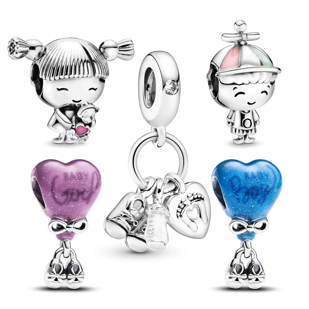 

Это мальчик/девочка! Браслет и ожерелье Pandora, серебро 925 пробы