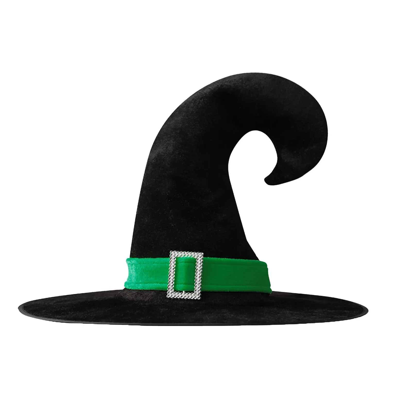 Halloween Witch Hat For CHildren Boy Girls Ribbon Star Moon Printed Brim Cosplay Costume Carnival Fashion Party Decorations