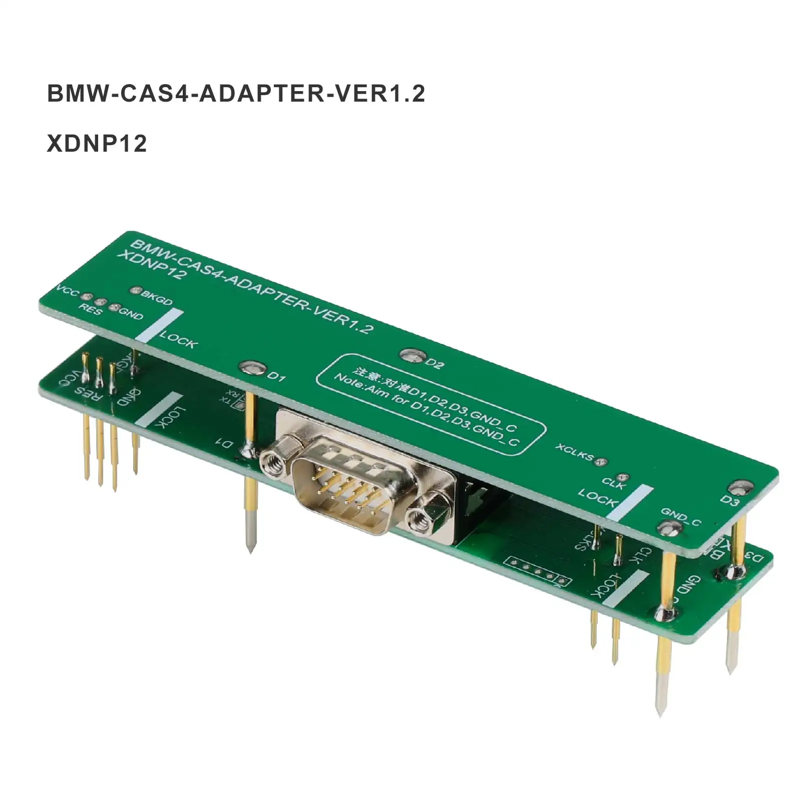 Xhorse XDNP12GL CAS4/CAS4+ Solder Free Adapter for BMW work with MINI PROG, KeyTool Plus, VVDI Prog