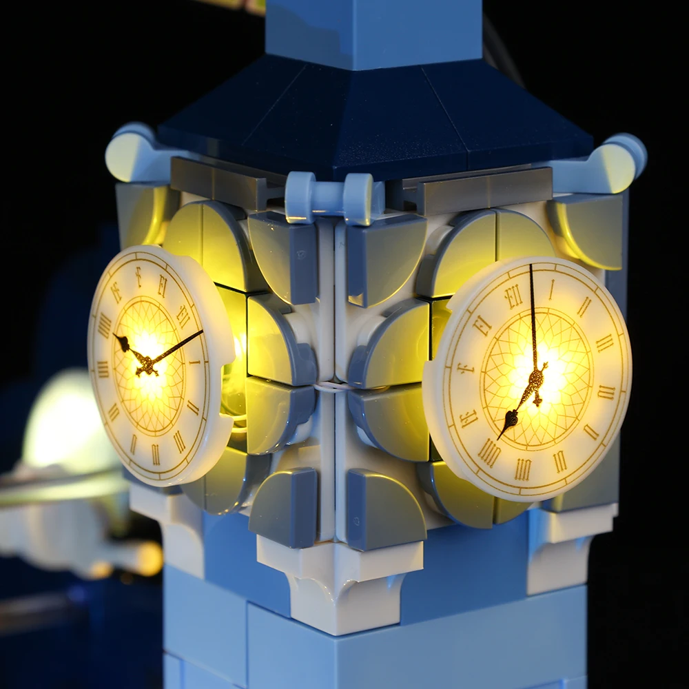 No Model LED Lighting Set Suitable for LEGO Peter Pan Wendys Flight Over London 43232(Excluding Building Blocks)