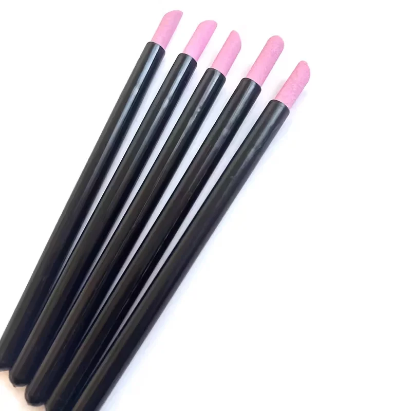 เครื่องมือขัดผิวแบบด้ามยาว 1 ชิ้น - ตะไบเล็บและที่ขัดเท้าแบบหนาพิเศษ สีชมพูและสีดำ สำหรับมือ เท้า ข้อศอก เข่า และเล็บ