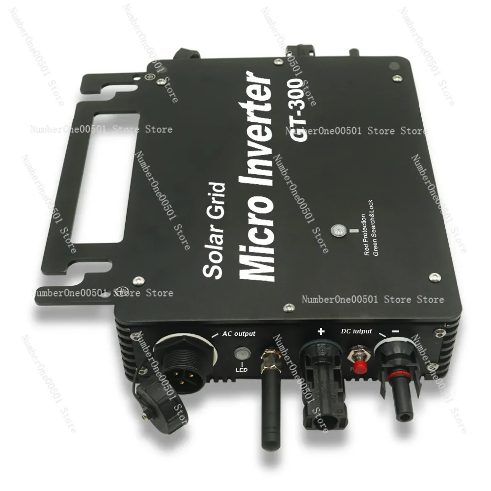 

300W 110V/220V Intelligent WIFI Module VDE Certified IP66 Waterproof Grid-Connected Three-Phase Micro Inverter