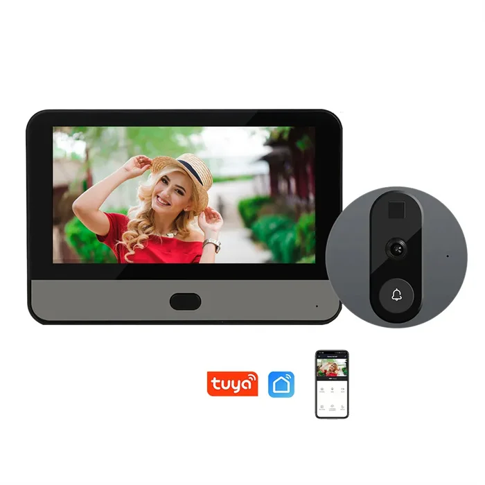 Factory Direct Sale Smart Peephole Camera Wifi Door Viewer Apartment Door Peepholes