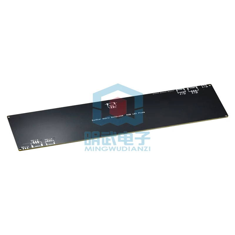 WS2812 Built-in 256-Bit Full-Color Drive Color Light 8*32 5050 LED Light Board RGB Development Board Verification
