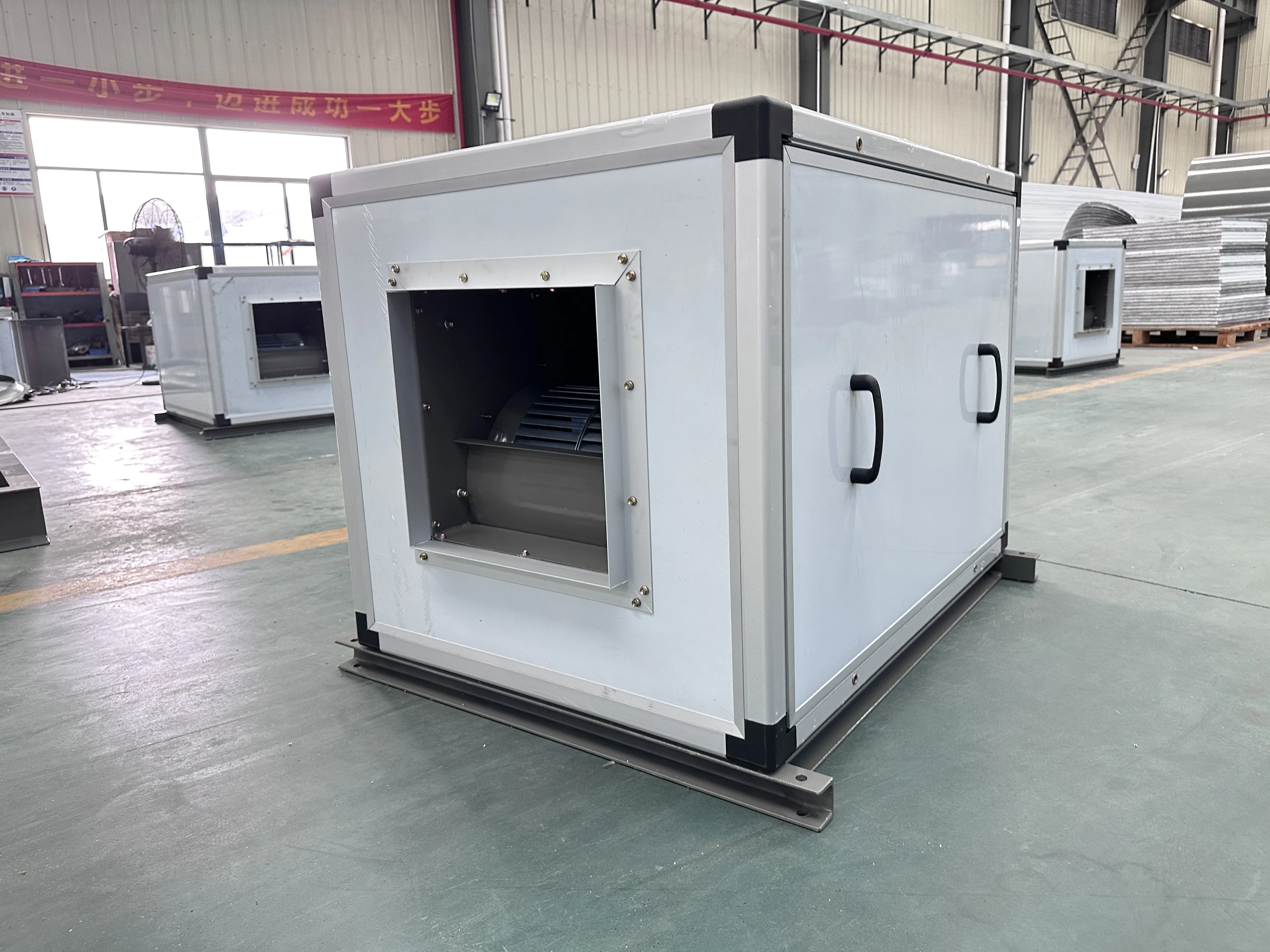 Industrial Cabinet Centrifugal Fan Cast Iron Low Noise Free Standing For Powder Coating Booths Paint Baking Ovens OEM 220V 380V