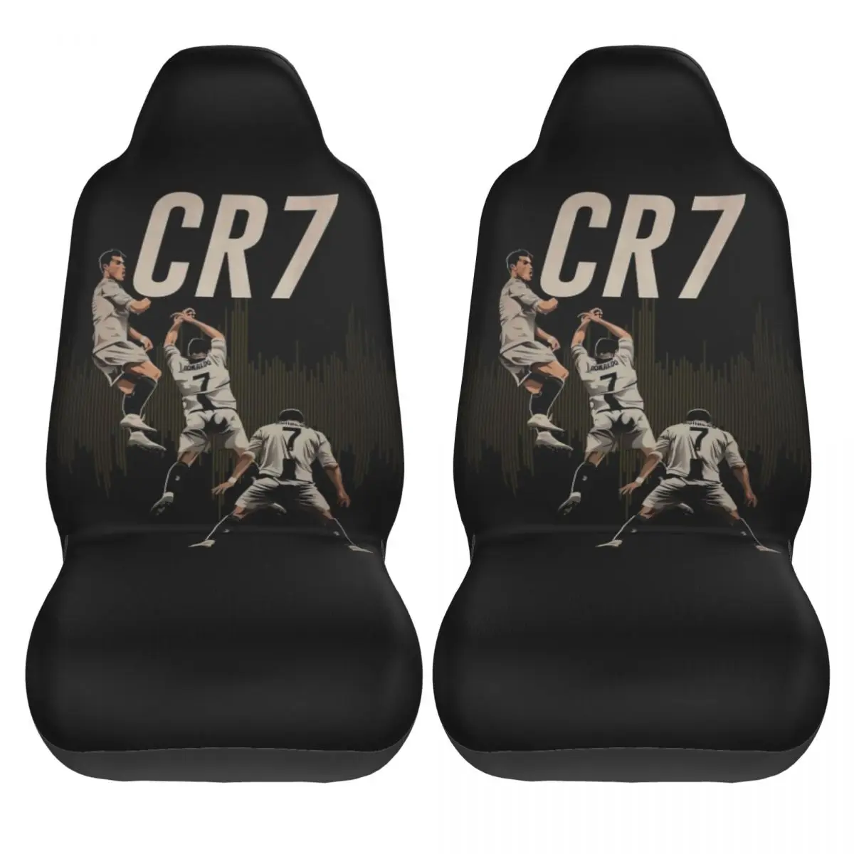 Football Soccer-CR7 Universal Car Seat Cover Waterproof AUTOYOUTH Car Seat Protector Fiber Seat Protector