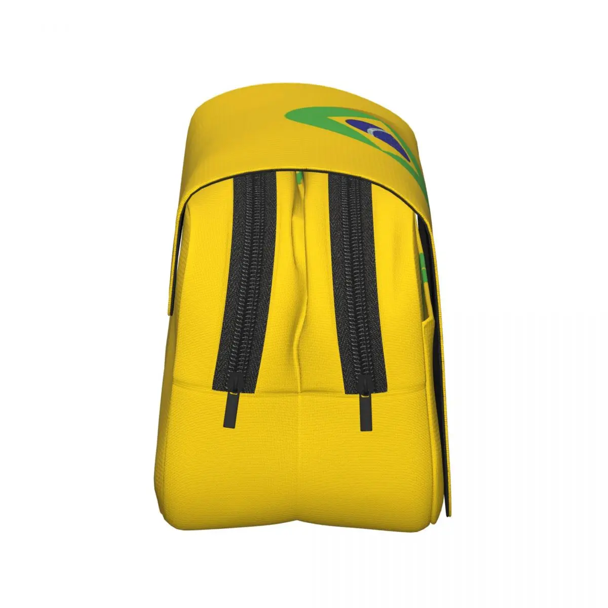 Brazil National Flag Pencil Case Pencil Pouch Hard Shell Leather Large Capacity Pen Box Pencil Bag for Studen School