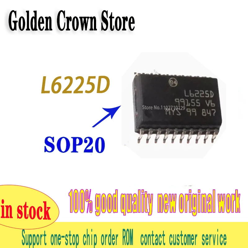 5pcs/lot L6225D L6225 SOP-20    New and Original In Stock