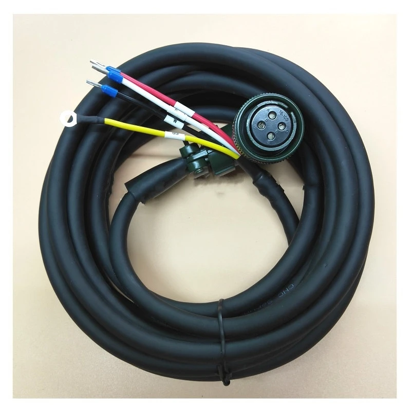 Высокомощный кабель серводвигателя кодировщика серии SGMGH/SH/DH, строка мощности стандарта 1 кВт, 4 ядра