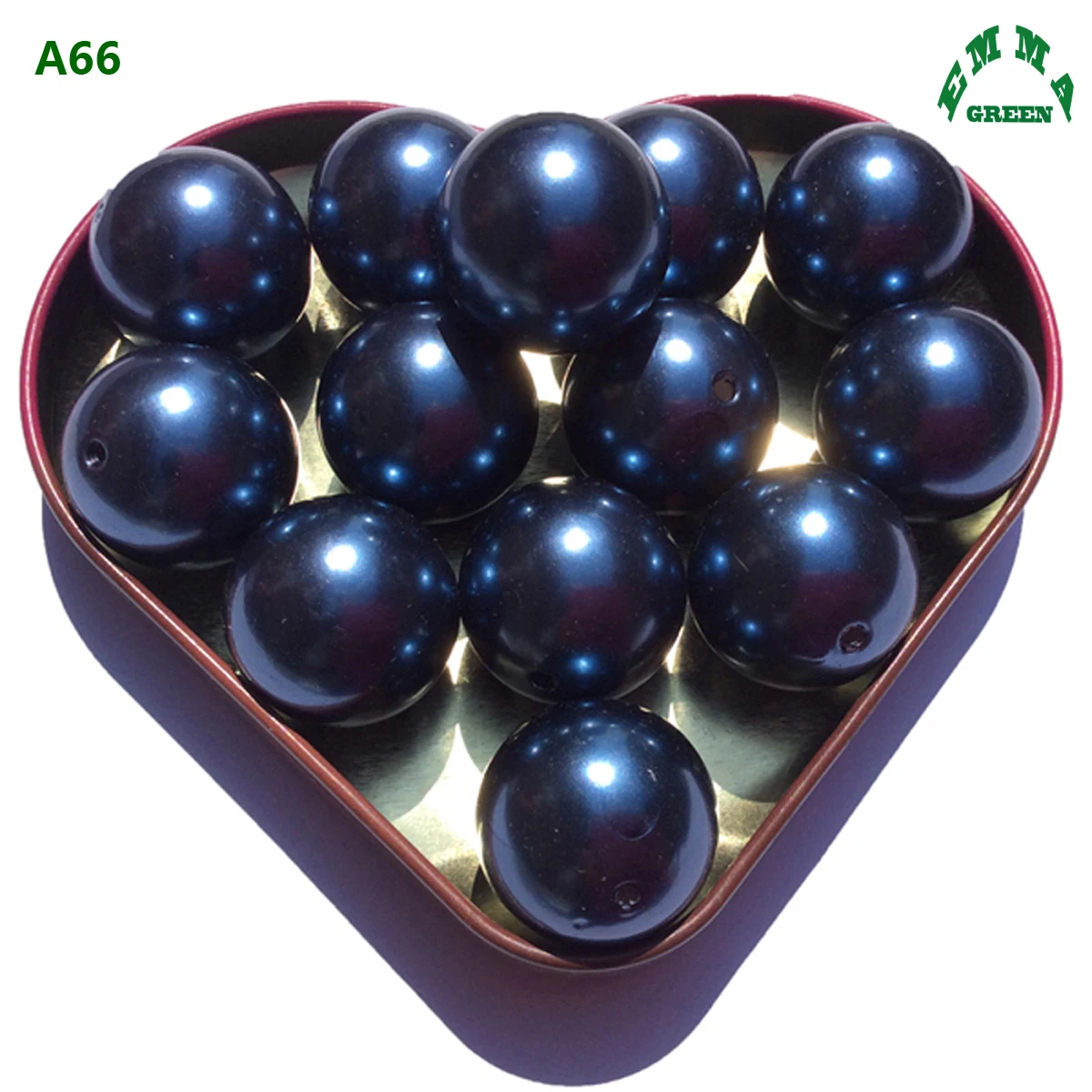 Wholesale Pearls for Chunky Jewelry A66 Navy Blue Beads 6-30mm 500g Round Acrylic Imitation Pearl beads For DIY Crafts Making