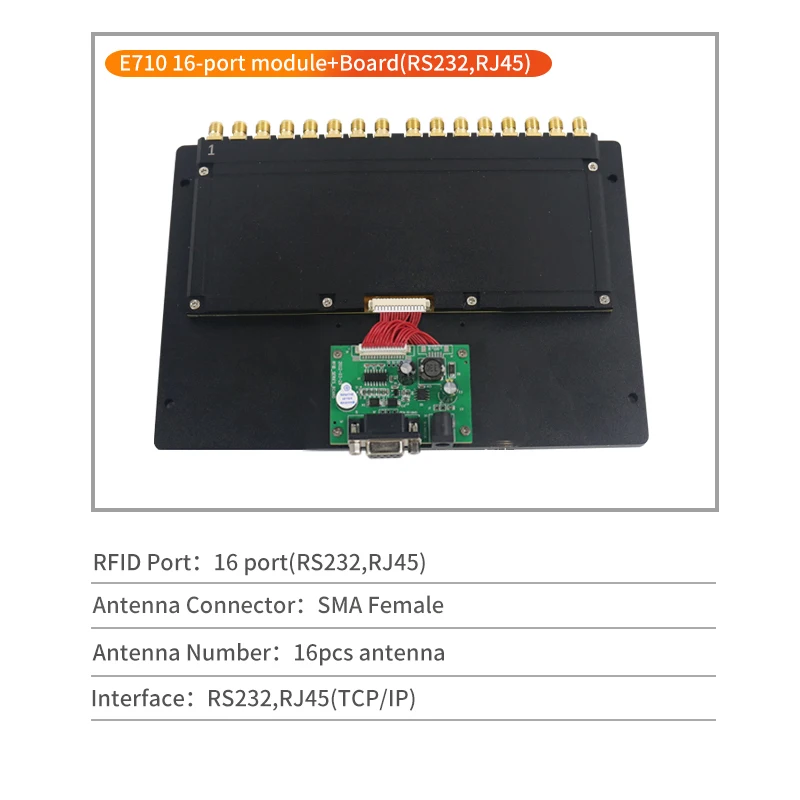 NONE UHF RFID Impinj E710 Modul Hochleistungsfähig Günstiger Preis Große Reichweite Vollfrequenz 860-960Mhz Leser- und Schreiber-Kit-Board 9
