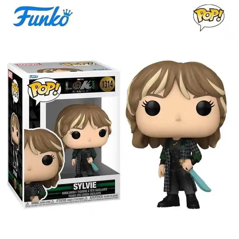 Original funko pop sylvie edição limitada ação anime figura modelo ornamento decoração de vinil estátua boneca brinquedos colecionáveis presente