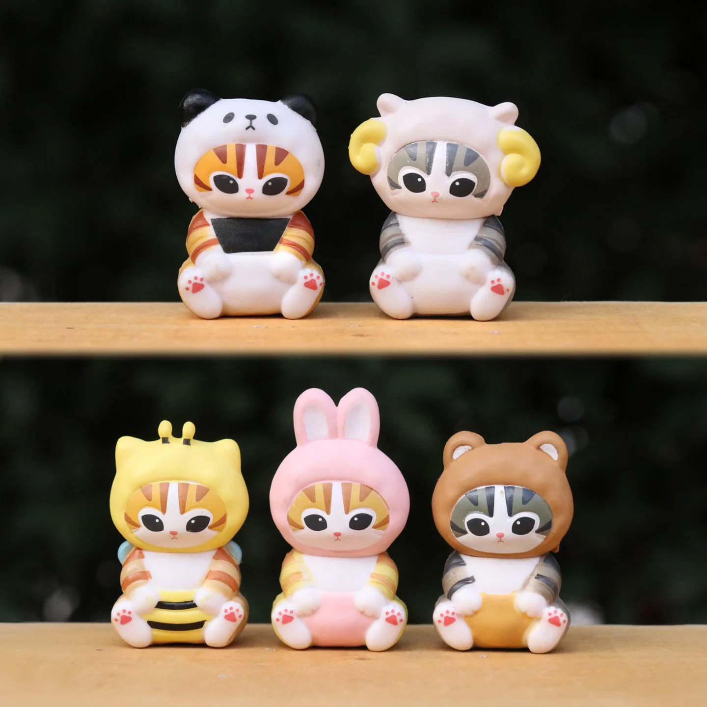

Mofusand Action Figure Set Animal Headwear Doll Cute Pvc Model Blind Box Desktop Decoration Refrigerator Magnet Birthday Gift