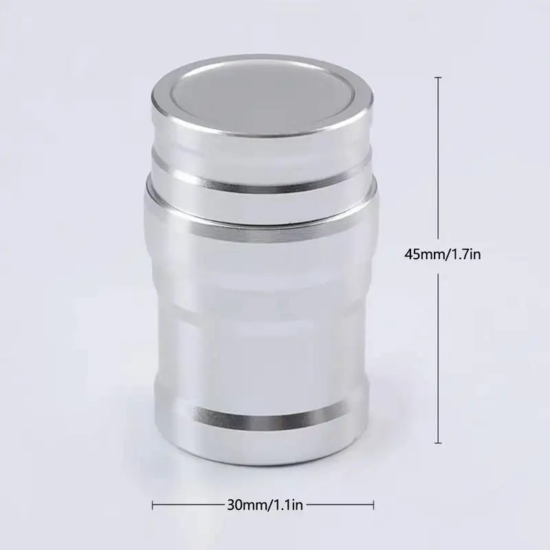 Portable Aluminum Alloy Metal Mini Alcohol Lamp Without Alcohol Camping Hiking Stoves Liquid Survival Outdoor Travel Accessories