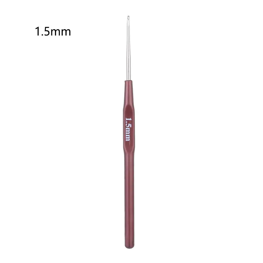 

16 Sizes New DIY Tools Knitting Needles Weave Lace Crochet Hook Yarn