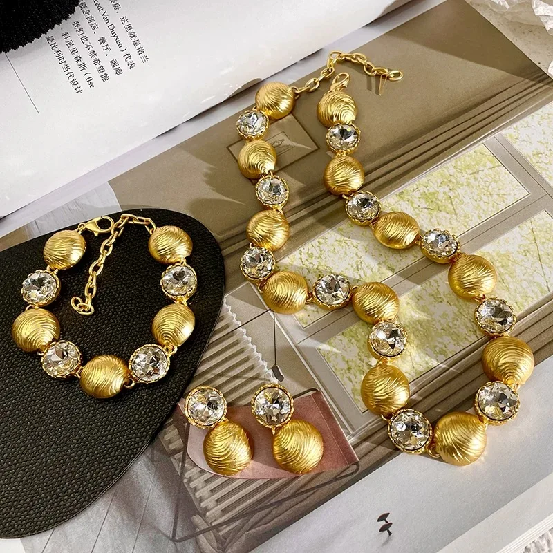 

Luxury Jewelry set -earrings、bracelet、necklace