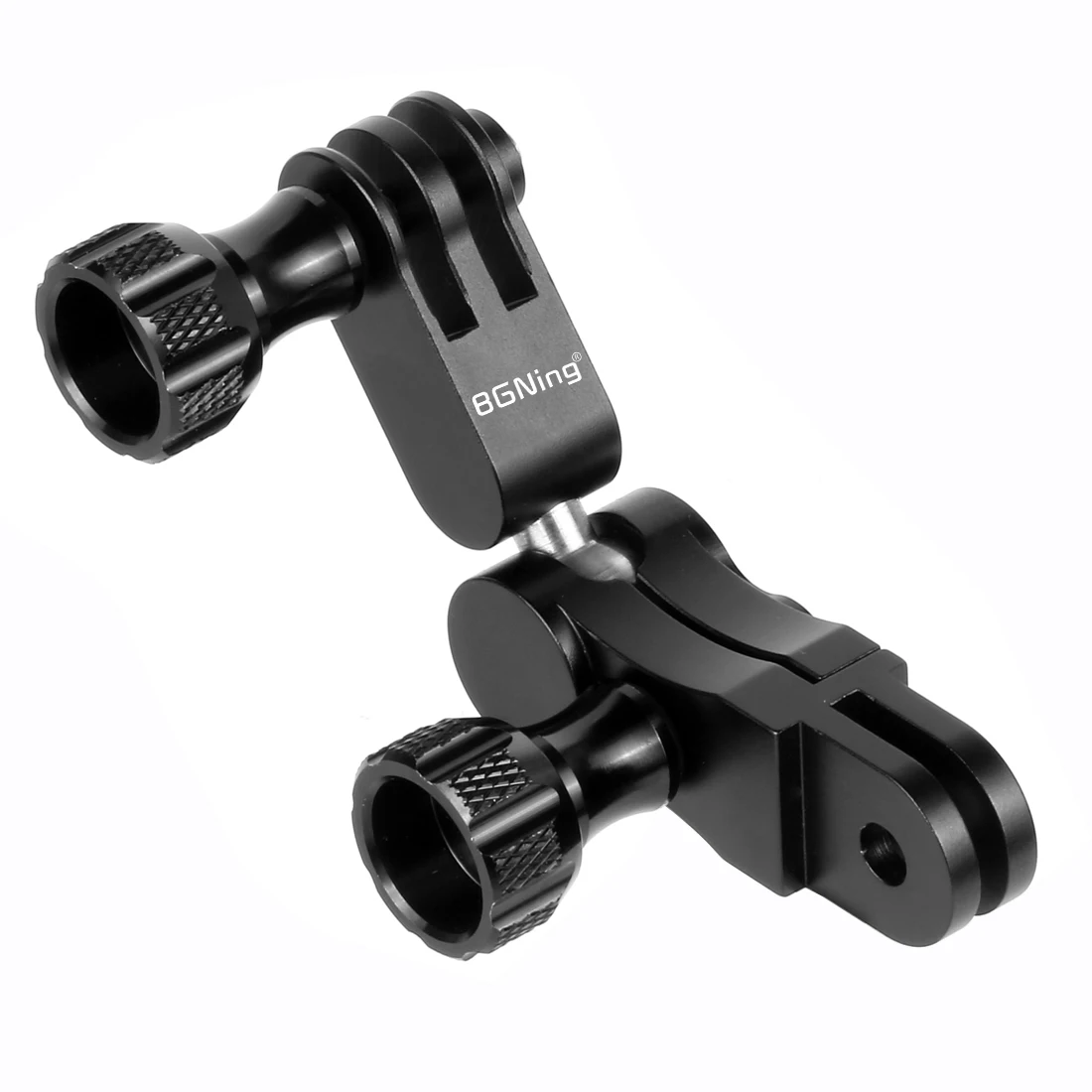 360-Grad-drehbare Gelenk-Adapterhalterung aus Aluminium für Gopro 13 12 XiaoYi SJCAM SJ4000 für Insta360 X4 OSMO Action-Kameraständer – Detail 2