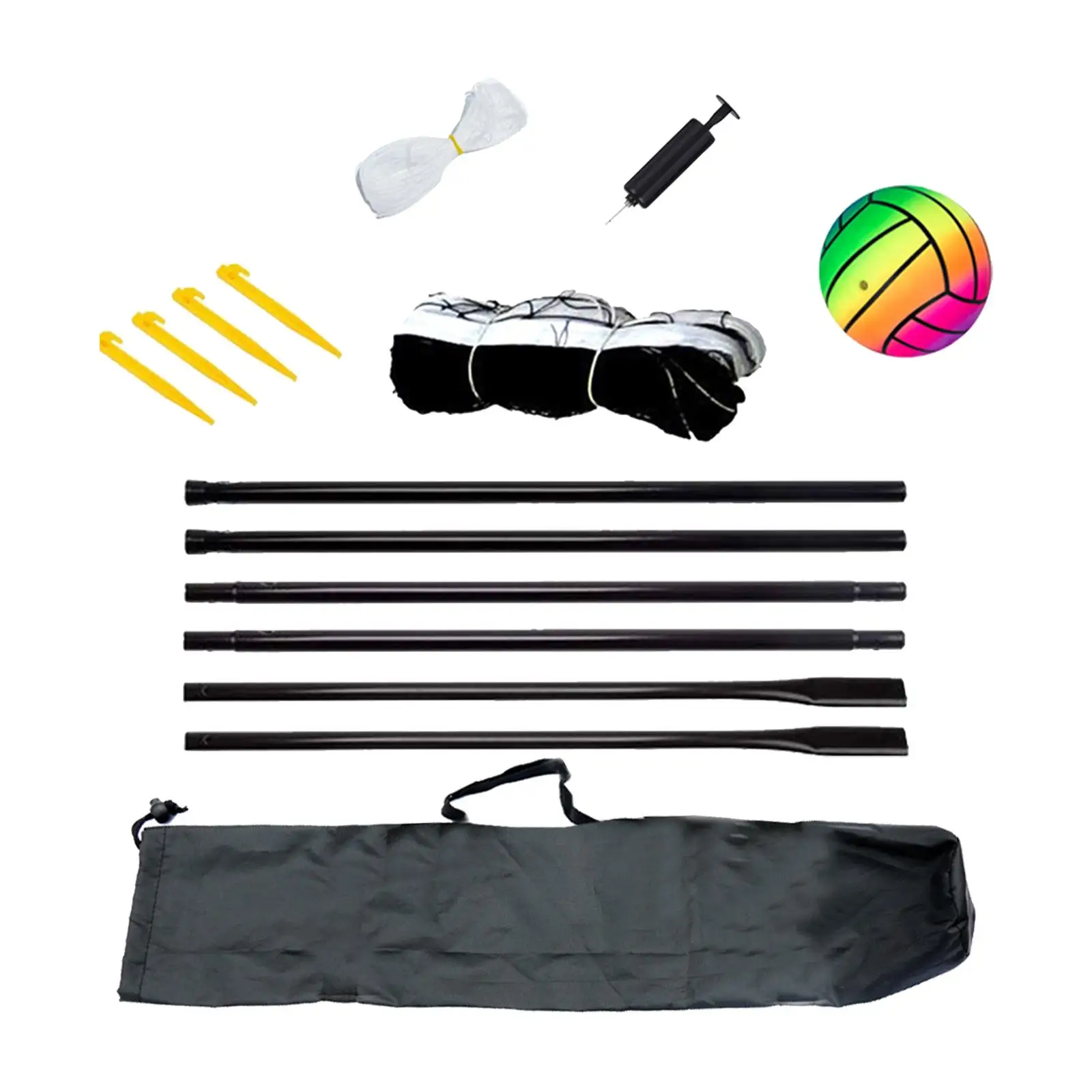 

Badminton Net Set Replacement Net Professional Volleyball Net for Pickleball Playing Beach Games Indoor Outdoor Yard