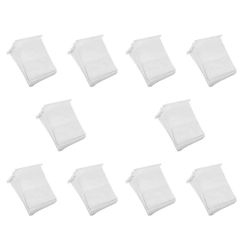 B23B 500 Uds. Bolsas para vómito, bolsas blancas para lanzar malezas, para movimiento, mareos por la mañana y colegas, bolsa de papel desechable para viaje