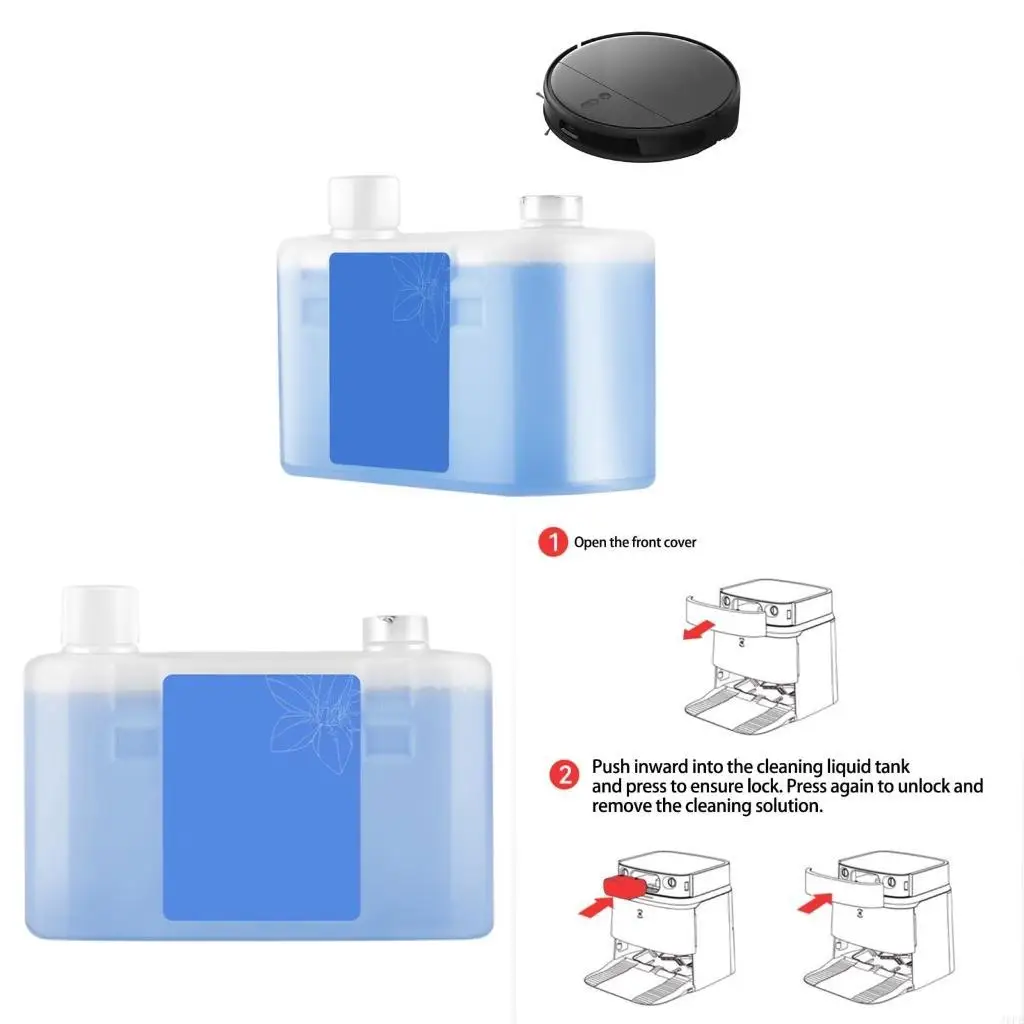 J6PE Ecofriendly Robot Floor Cleaner, Powerful Formula for Spotless Home Environment