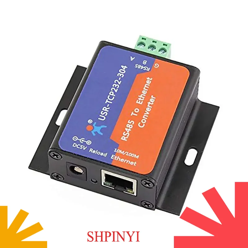 

Последовательный порт Modbus Сервер преобразователя RS485 в Ethernet USR-TCP232-304 Передача данных Поддержка DHCP/DNS