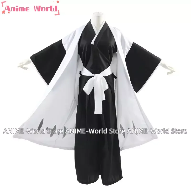 

Anime 3rd Division Captain Ichimaru Gin Cosplay Costume Japanese Kimono Kendo Pants Outfits Halloween Carnival Party Suit